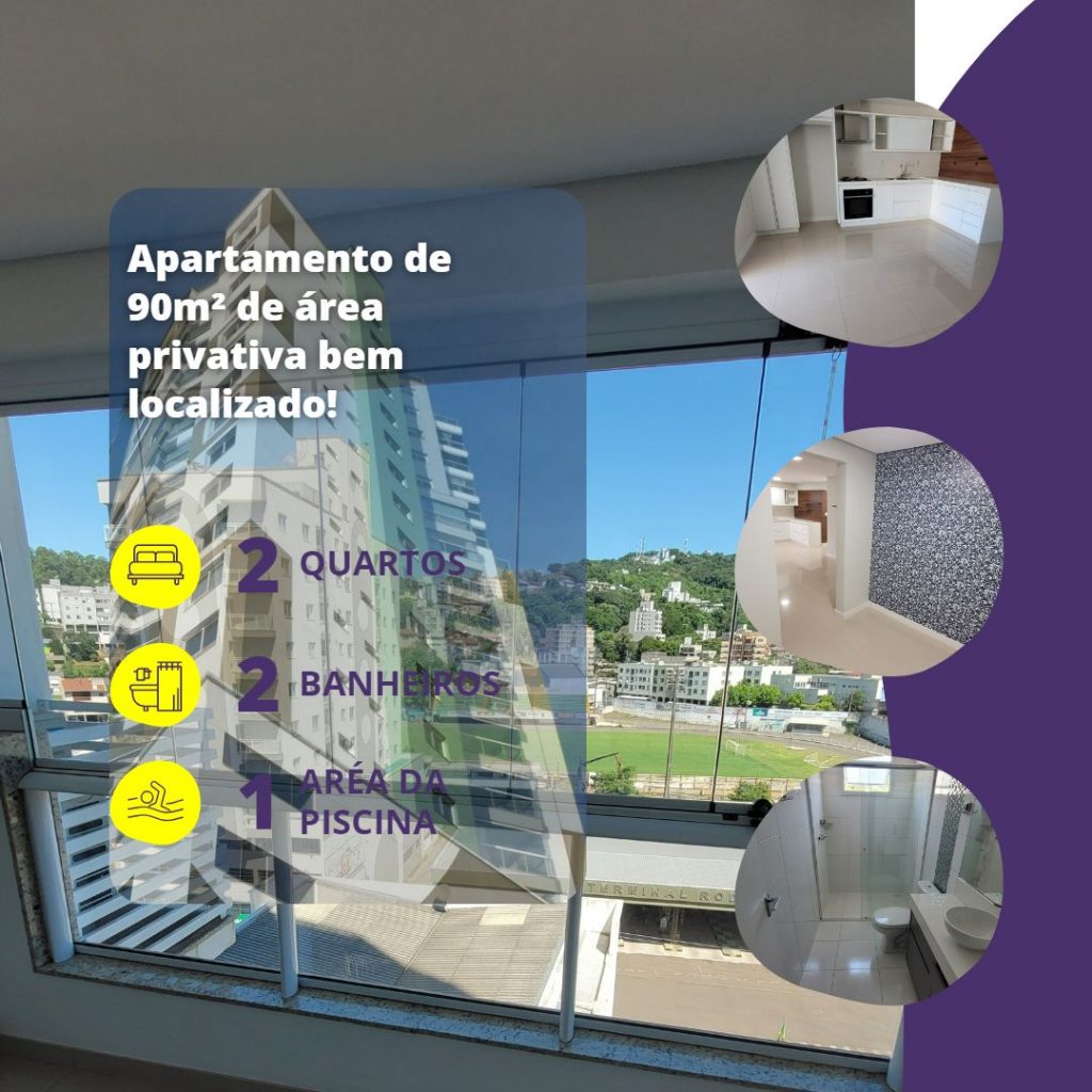 Post para Instagram Imobiliária Anúncio de Apartamento